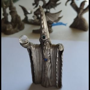 Spoontiques pewter wizard